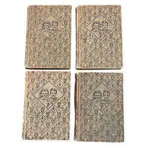 Vintage Set of 4 Bobbsey Twins Books - Some are First Edition